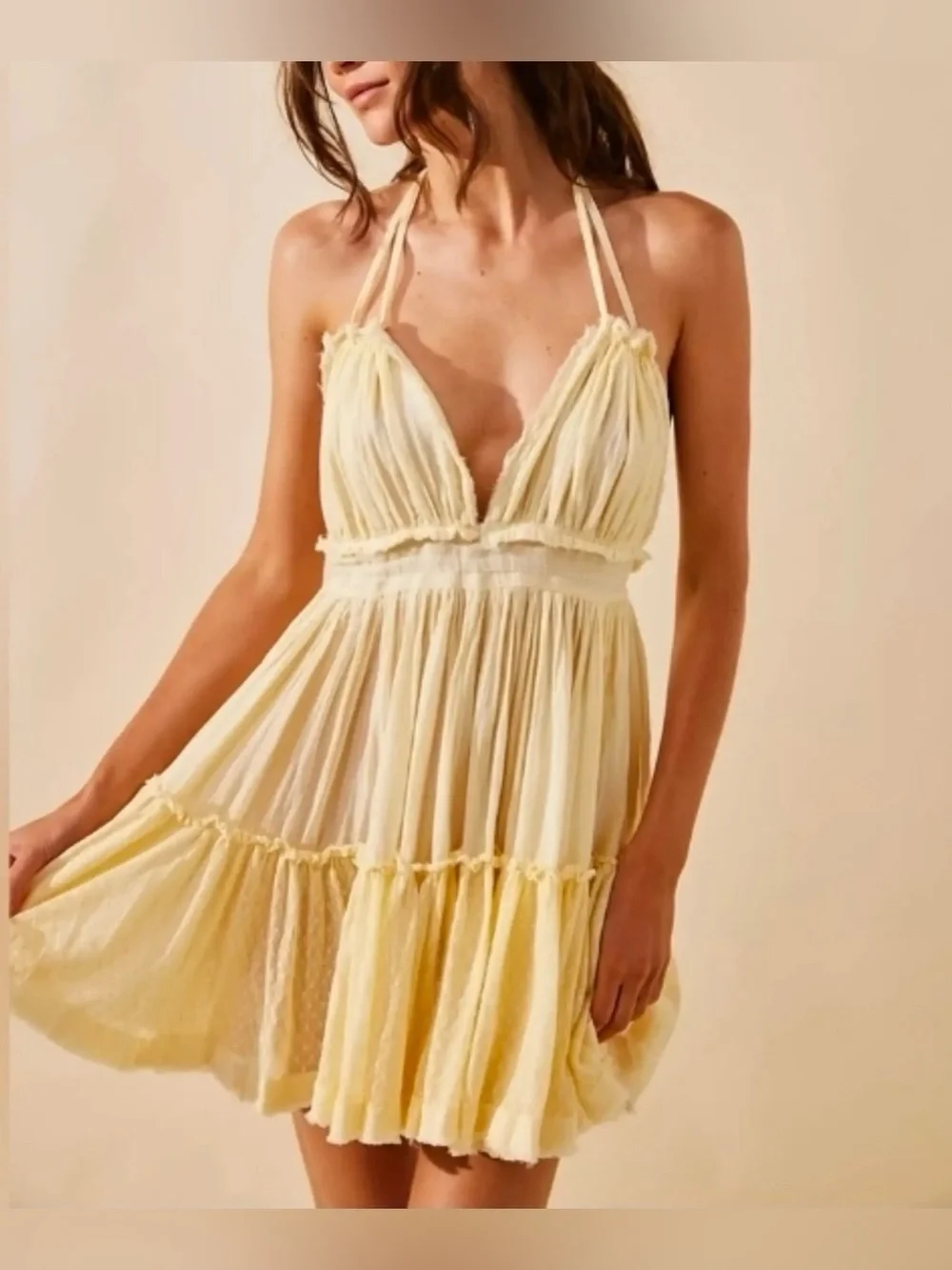 Free People 100 Degrees Mini Dress - Size Medium - NWOT - Picture 14 of 14